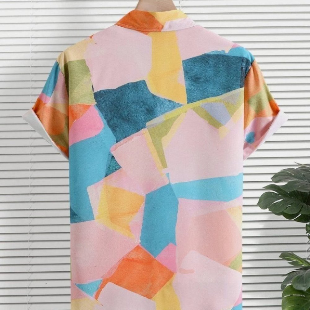 Multicolor Mens Tee Shirt - Picture 2 of 6